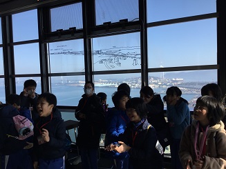 ゴールドタワーからの景色