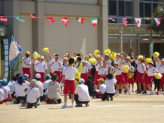 s-２年応援の様子