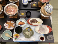 ホテル夕食御膳