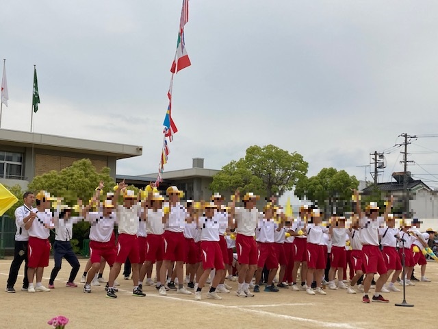 ２年生応援合戦