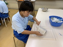 和紙工芸班の写真
