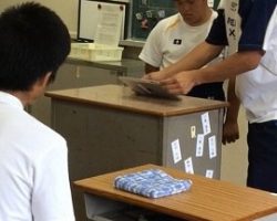 指導場面の写真