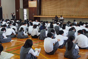 ５月　生徒総会
