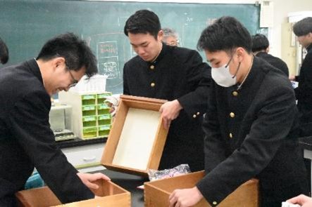 01実習箱の掃除