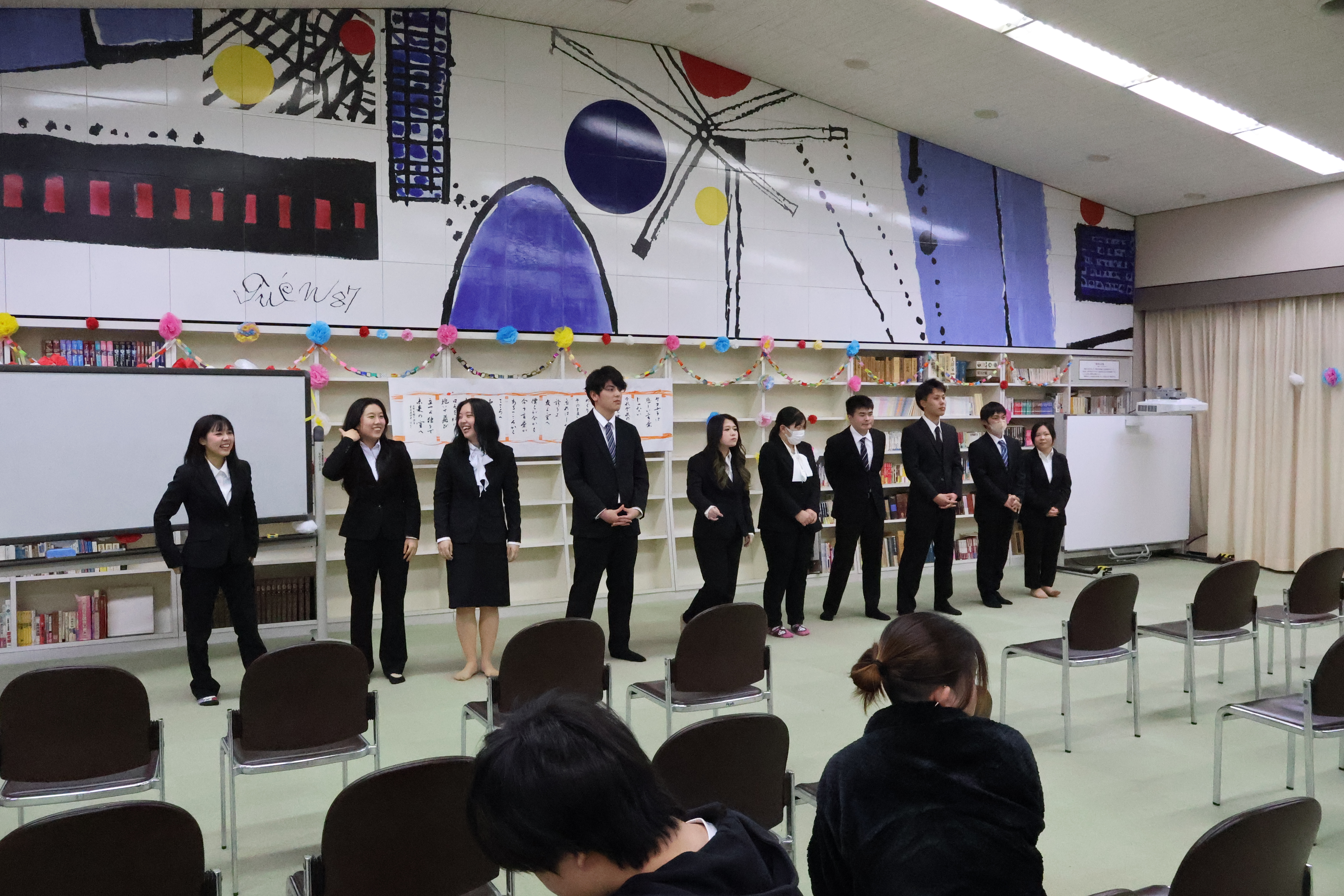 39_卒業生を送る会①