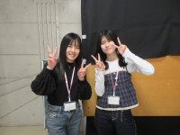 ①卒業生も参加　（2）