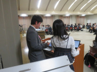 ③話し合い中の合間の打ち合わせ