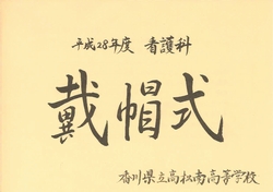 戴帽式題字