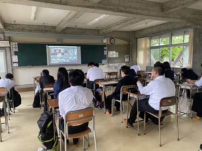 ホームルーム教室の様子