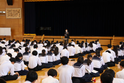 6月12日進路講演会写真