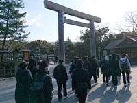 修学旅行日誌　２日目③　伊勢神宮