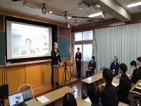 出前授業を実施しました1