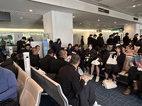 修学旅行日誌　１日目②　羽田空港