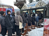 修学旅行日誌　１日目③　白い恋人パーク