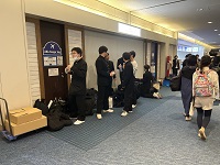 修学旅行日誌　４日目③　新千歳空港