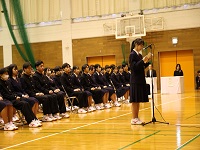>卒業証書授与式を挙行しました3