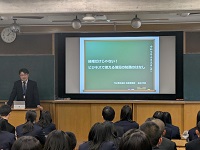 外部講師講演会を実施しました【商業科】