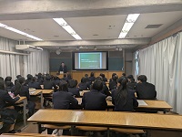 外部講師講演会を実施しました【商業科】2