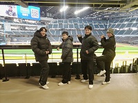 修学旅行日誌　１日目②　エスコンフィールド