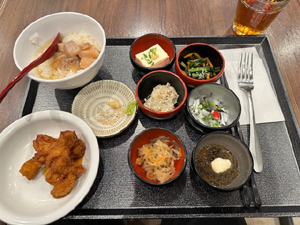 大分県郷土料理の朝食