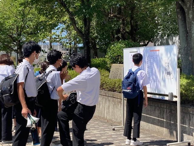 校内様子　案内板