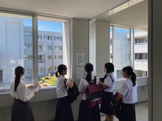 校内様子スタンプラリー