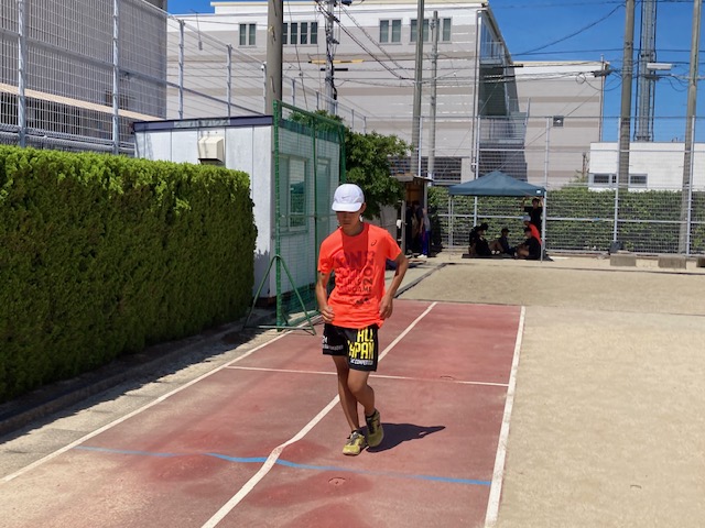 部活陸上部
