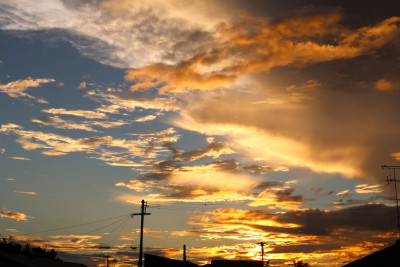夕焼け雲