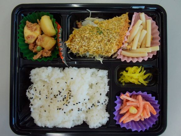 白身魚のカレーパン粉