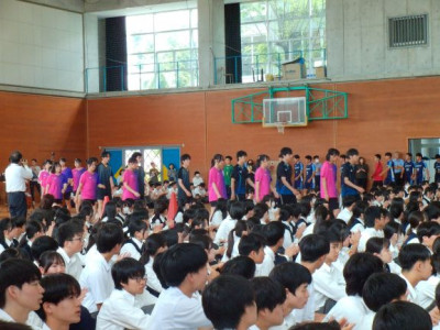 壮行会１