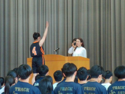 壮行会10