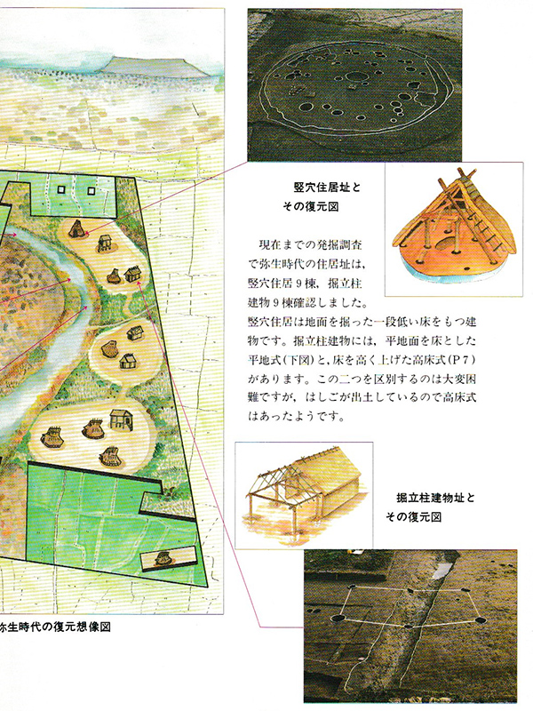 掘立柱建物址復元図