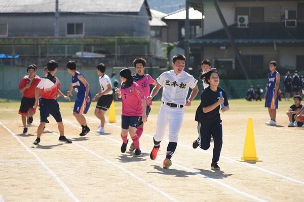 部活動対抗リレー