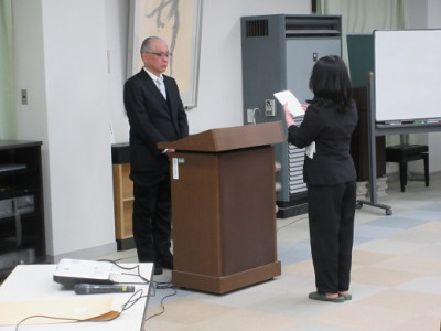 卒業生を送る会③