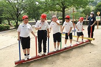 バランスとってハイチーズ！