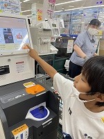 買物練習したから、バッチリ！