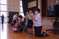 大きな声で発表できました！