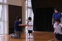 上手に発表できました。