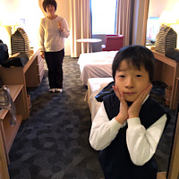 ホテルの部屋