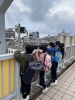 電車がよく見えそう！