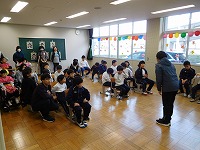 ６年生を送る会