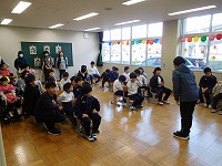 ６年生を送る会