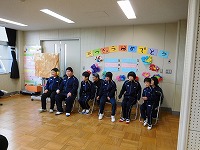 ６年生を送る会