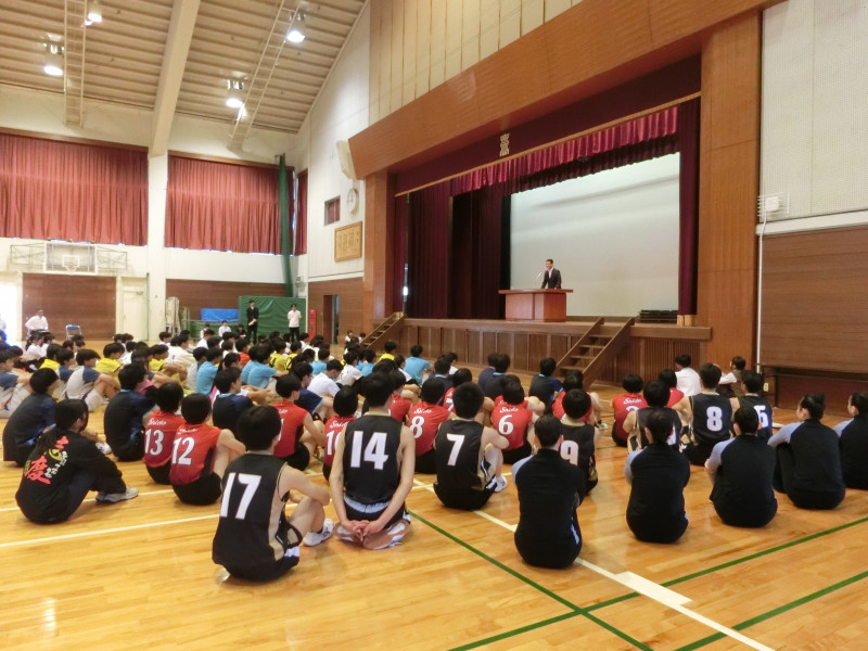 HP用部活動壮行会