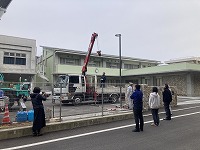 大きな石が・・・