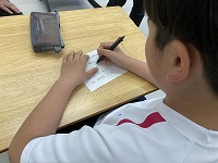 アンケートの記入2