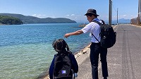 青い海！