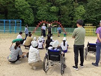 避難中２