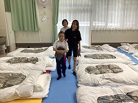 お布団チェック
