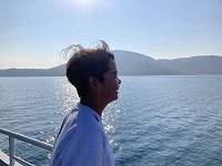 フェリーでの様子